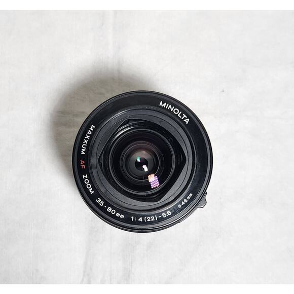 Minolta Maxxum AF Zoom 35-80MM 1:4 (22) -5.6 Lens With Carry Case Pre-owned - Picture 2 of 9